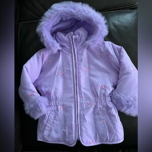 Big Chill Light Purple Kids Jacket with Pink Accents